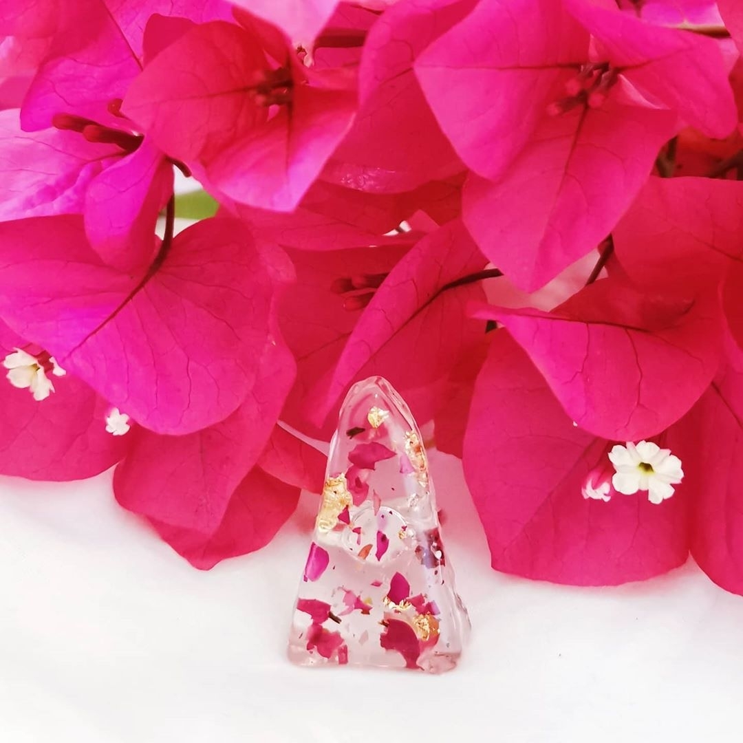 Bougainvillea and Gold Leaf Set - Image 4